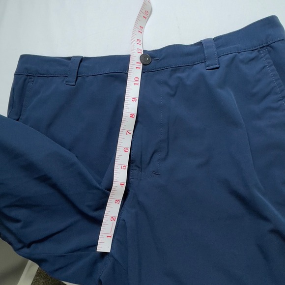 Banana Republic Mens Shorts Size 36 Navy Blue Casual‎ Chino Golf Walking - Picture 9 of 10